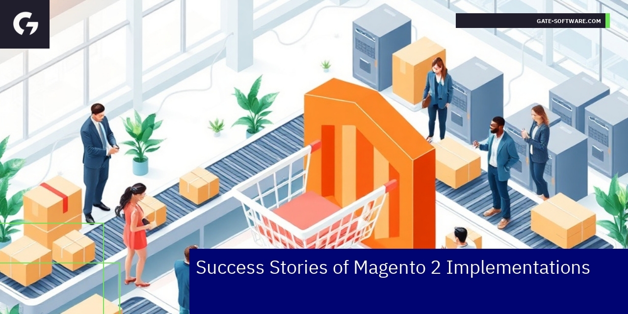 Graph showing Magento 2 B2B implementation benefits