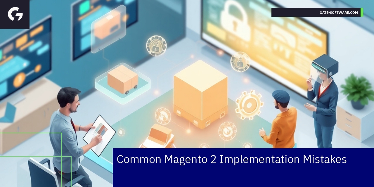 Businessperson optimizing Magento 2 e-commerce platform