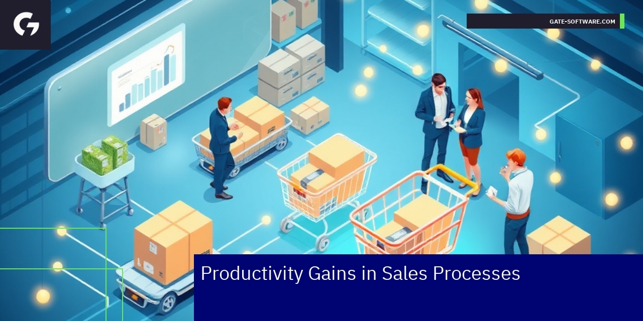 Sales process diagram with Magento integration workflow