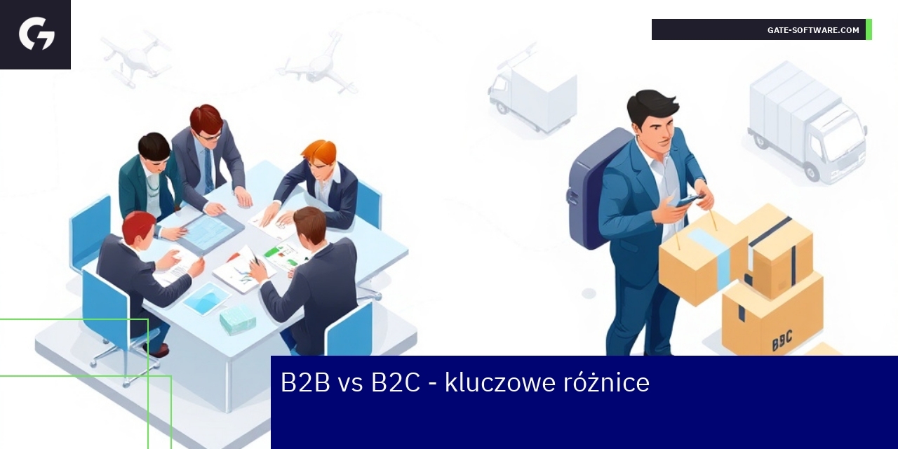 Porównanie modeli biznesowych B2B i B2C w sprzedaży