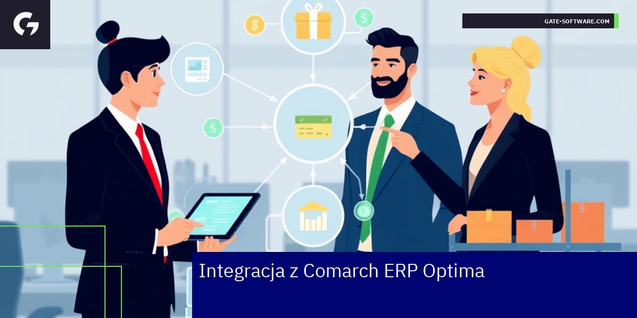 Schemat integracji Comarch ERP z platformą e-commerce