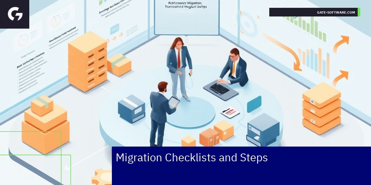 Checklist and migration process for ecommerce platform