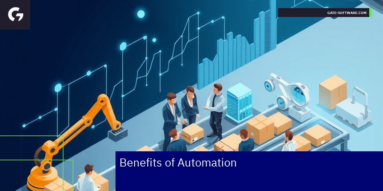 Graph showing automated B2B sales and cost reduction