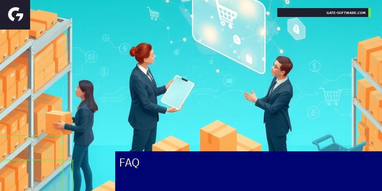 Magento 2 platform with question marks and gear icons