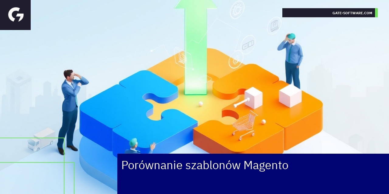 Grafika pokazująca różnice między szablonami Magento