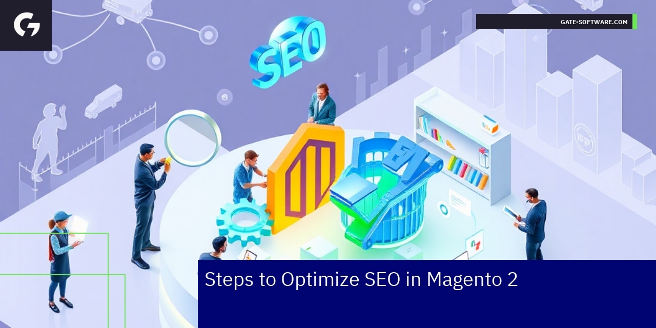 Illustration of Magento 2 SEO optimization steps