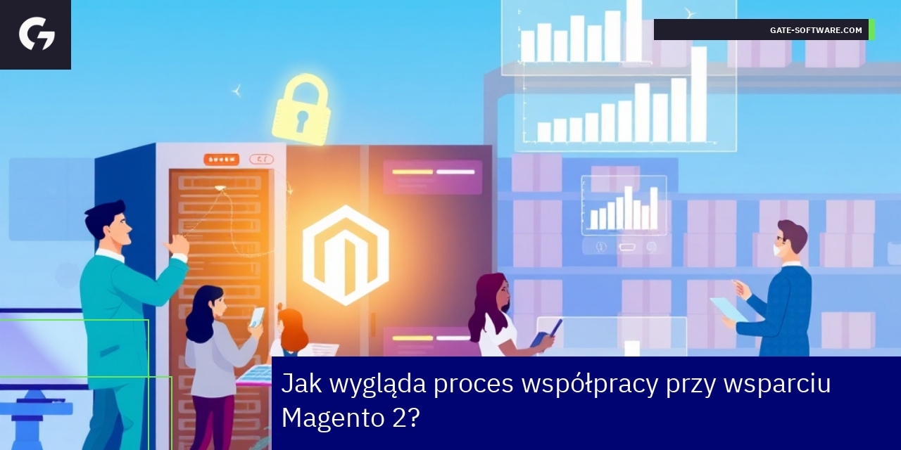 Schemat procesu wsparcia i zarządzania w Magento 2