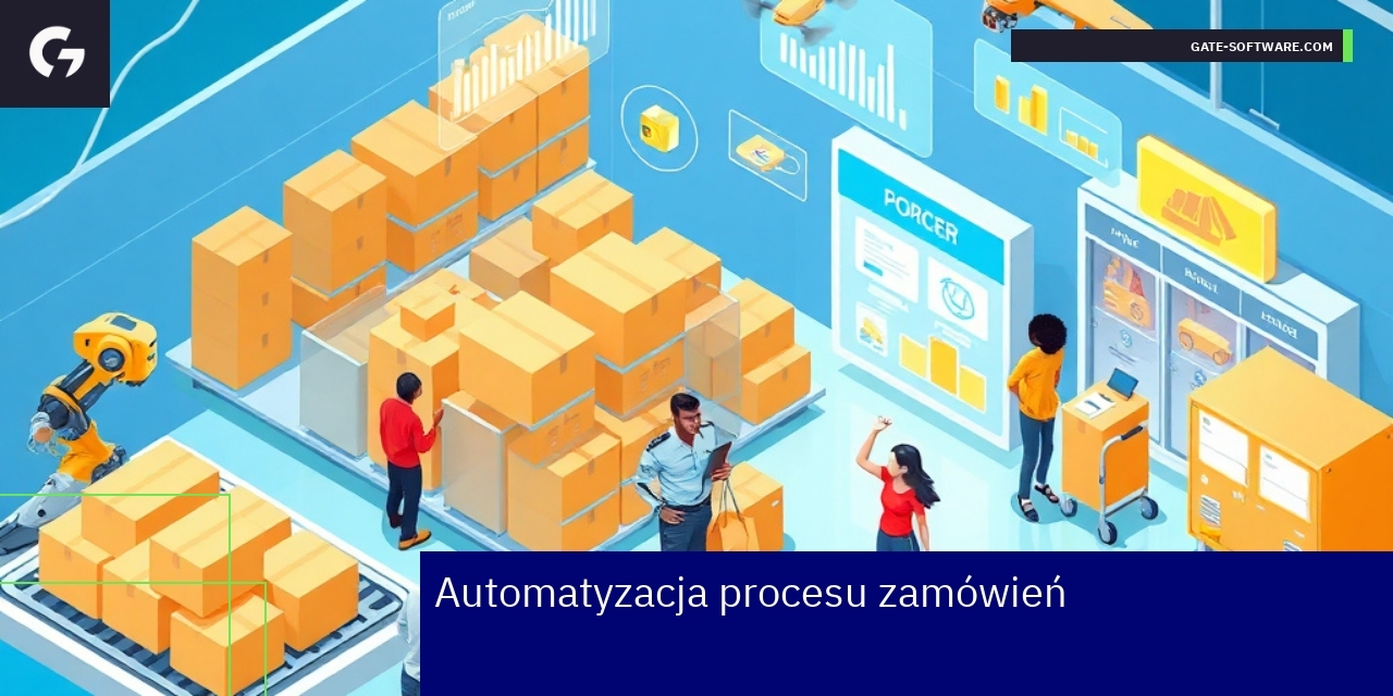 Schemat automatyzacji procesu zamówień e-commerce