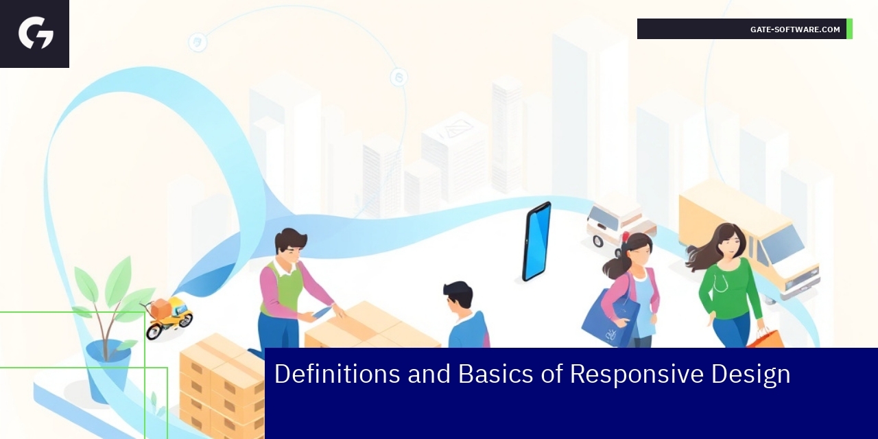 Responsive website adapting to mobile and desktop screens