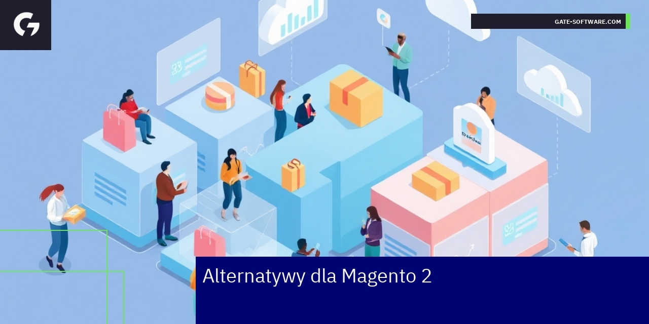 Porównanie alternatyw dla Magento 2 w e-commerce Schemat porównania platform e-commerce dla biznesu