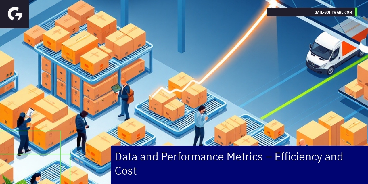 Graph showing B2B performance metrics and improvements