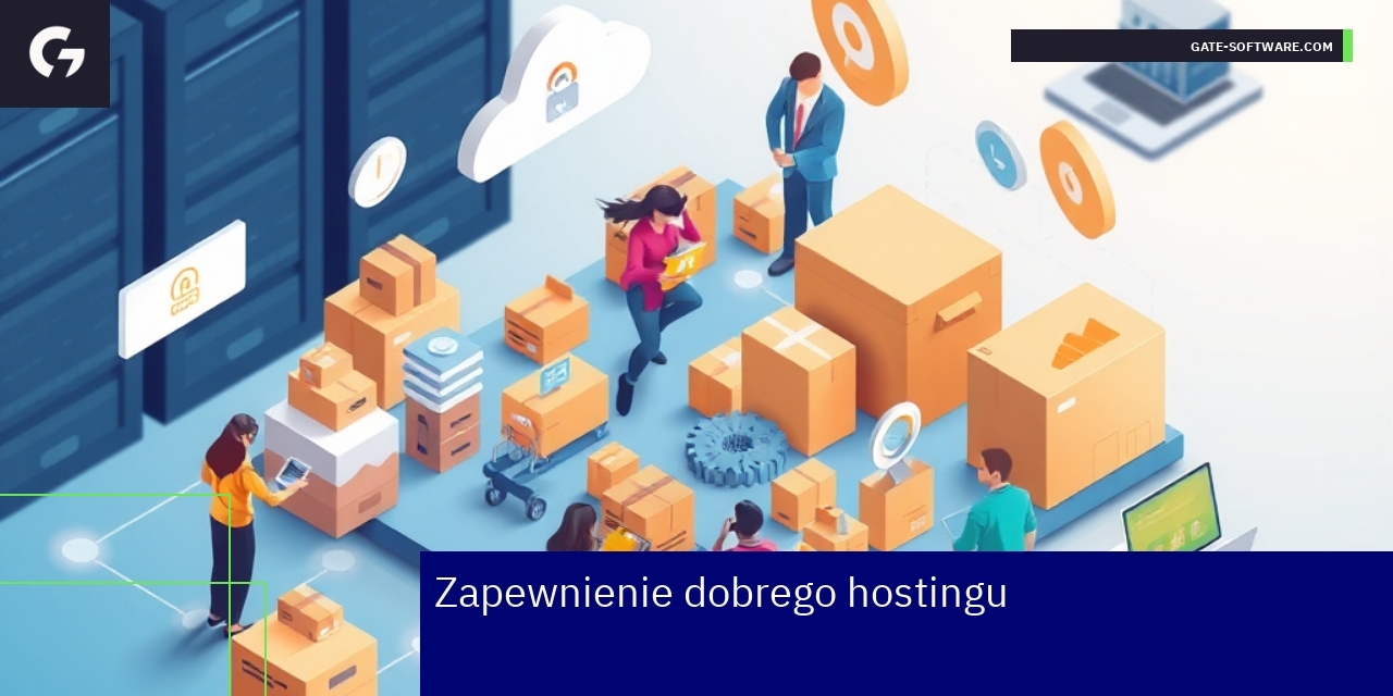 Ilustracja hostingu i platformy Magento 2