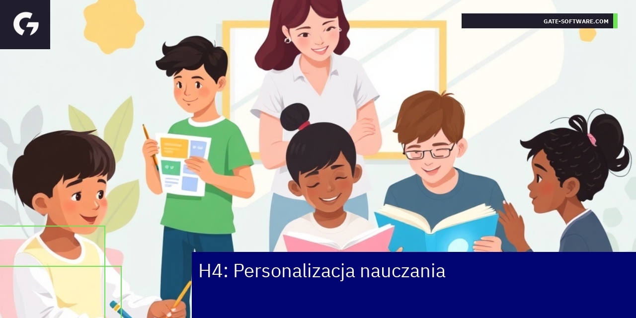 Uczniowie korzystający z nowoczesnych technologii edukacyjnych