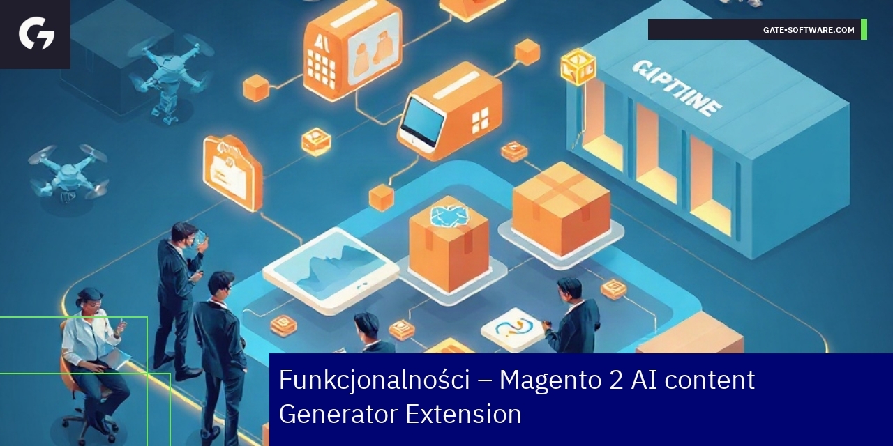 Magento 2 AI Content Generator Extension funkcje i zalety Interfejs Magento i generowanie opisów AI