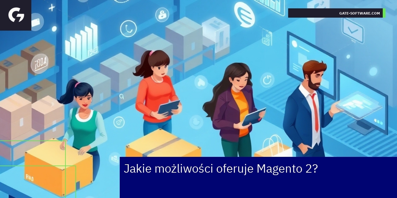 Schemat możliwości Magento 2 w e-commerce