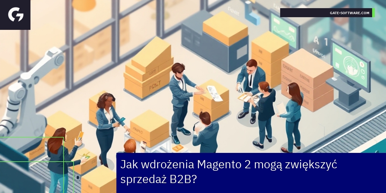 Schemat optymalizacji sklepu i integracji Magento 2 B2B