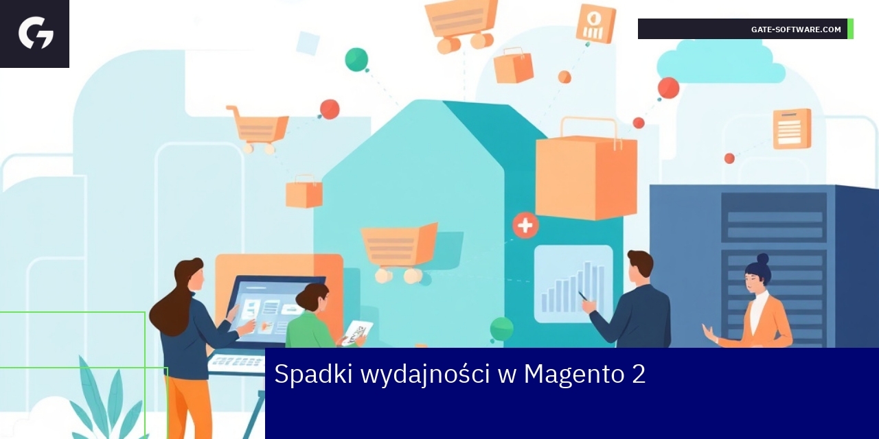 Administrator monitorujący wydajność platformy Magento 2