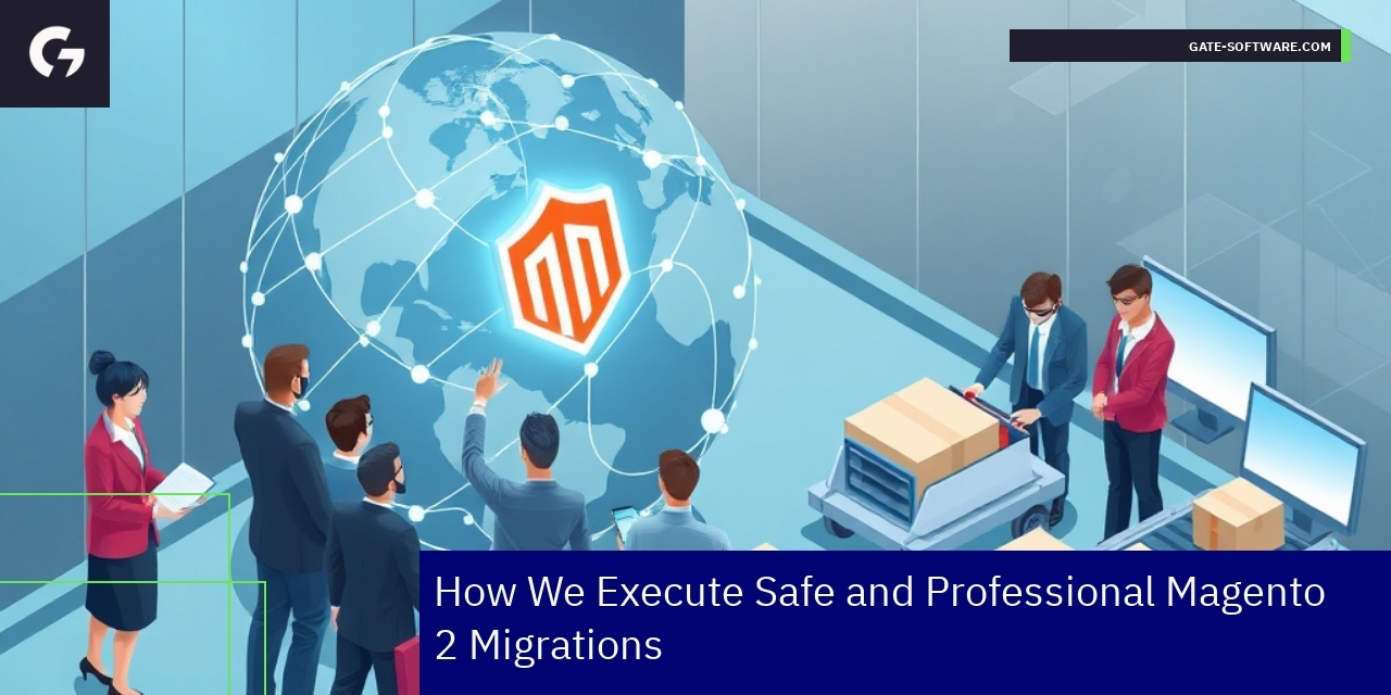 Safe and Professional Magento 2 Migrations Team working on Magento 2 migration and data security