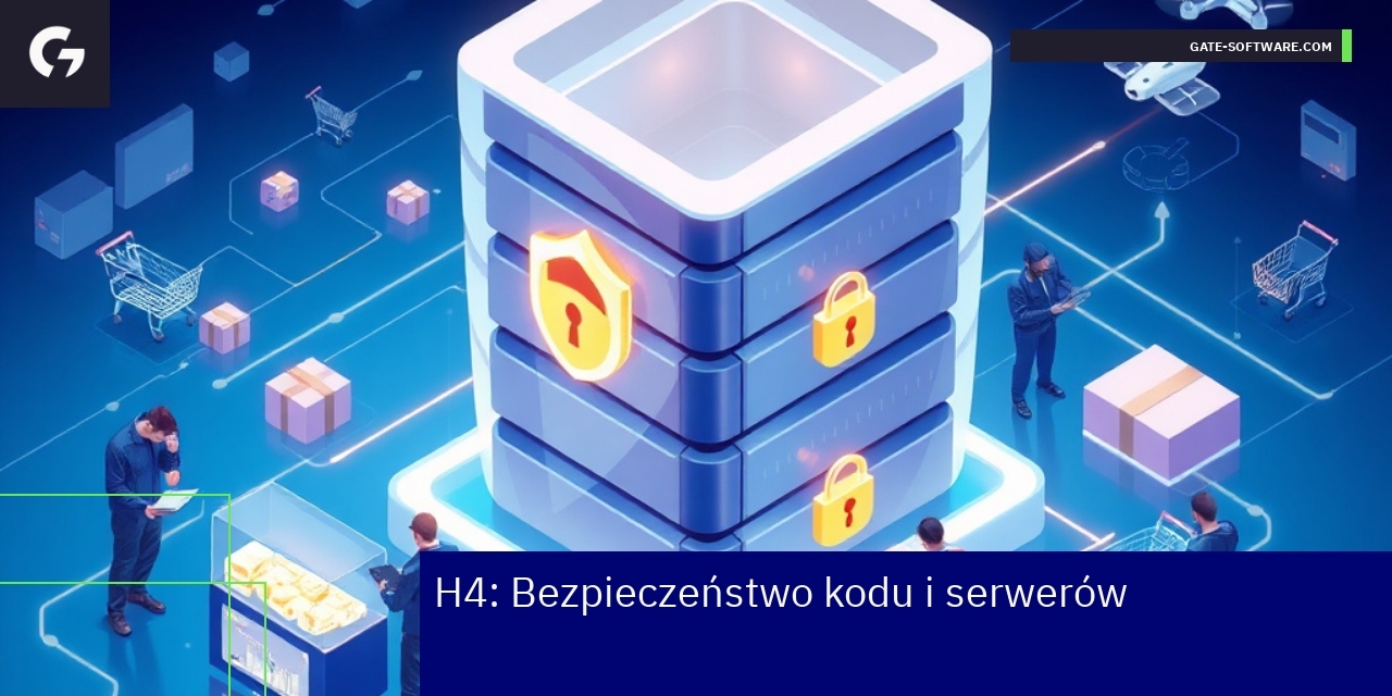 Schemat zabezpieczeń kodu i serwerów Hyva