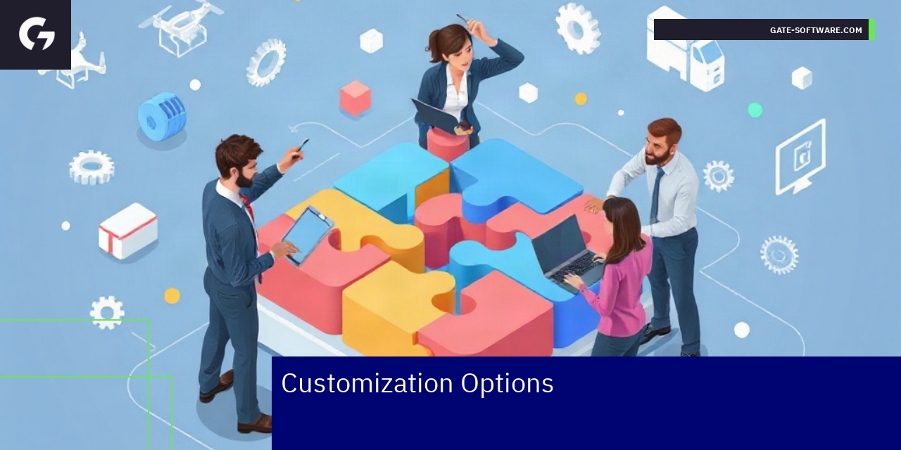Diagram of customizable theme components and workflow