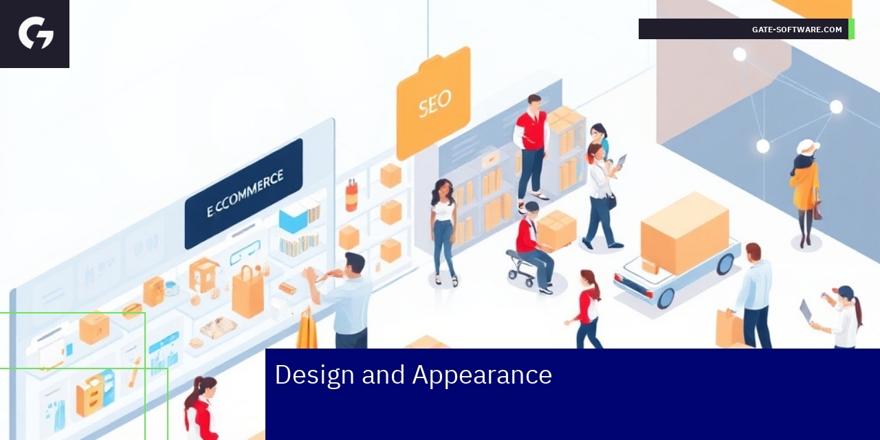 Clean eCommerce interfaces with SEO optimization