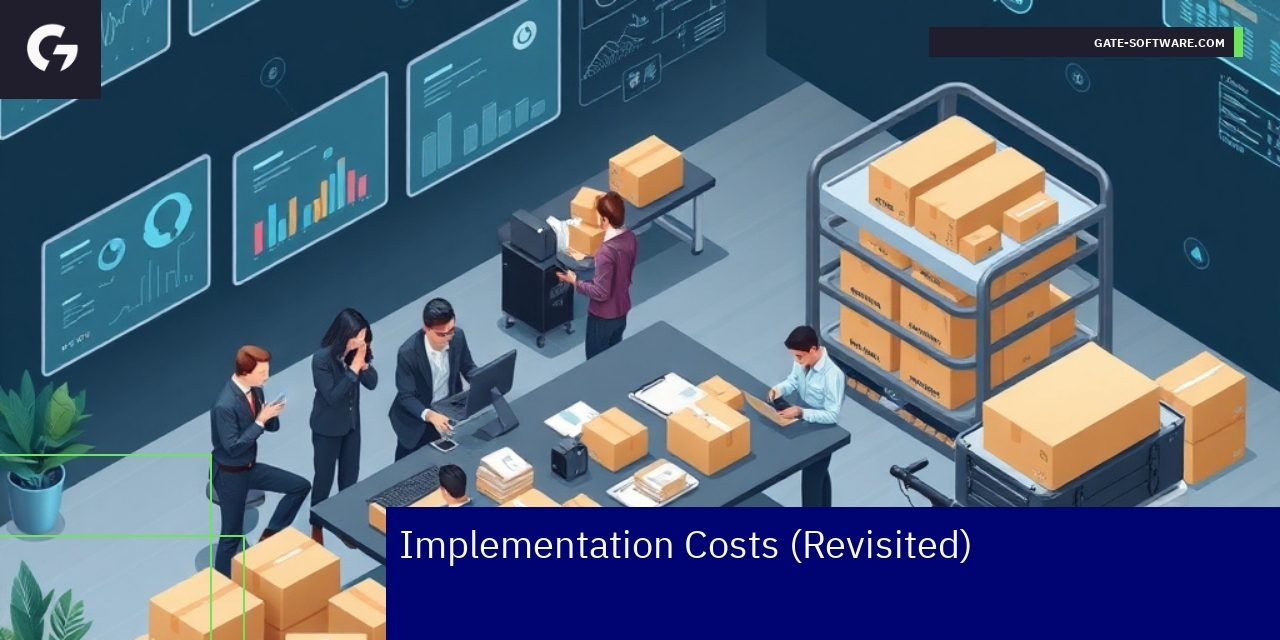 Graph illustrating integration and support expenses