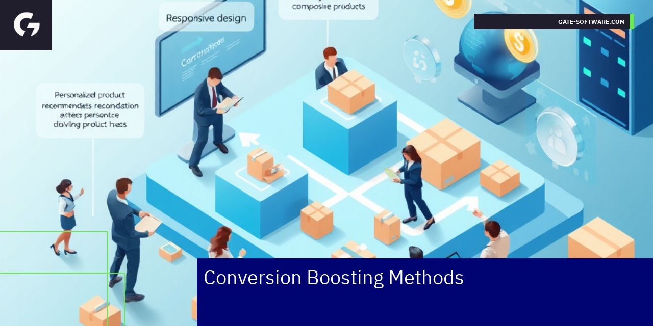 Illustration of personalization, navigation, and responsive design