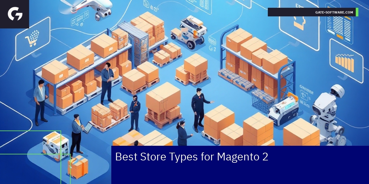 Best Store Types and Benefits of Magento 2 Magento 2 store types, industries, benefits overview