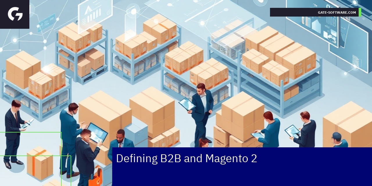 Magento 2 platform supporting B2B business processes