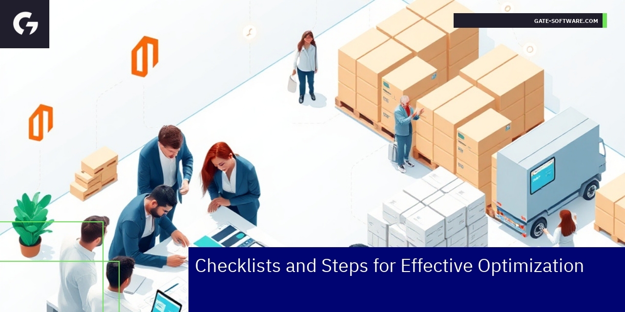 Checklist and workflow diagram for Magento 2 B2B platform