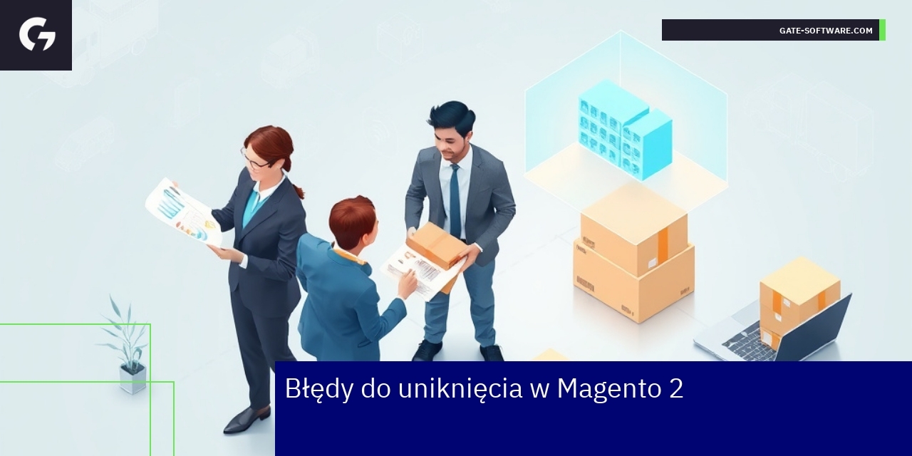 Grafika przedstawiająca błędy w Magento 2