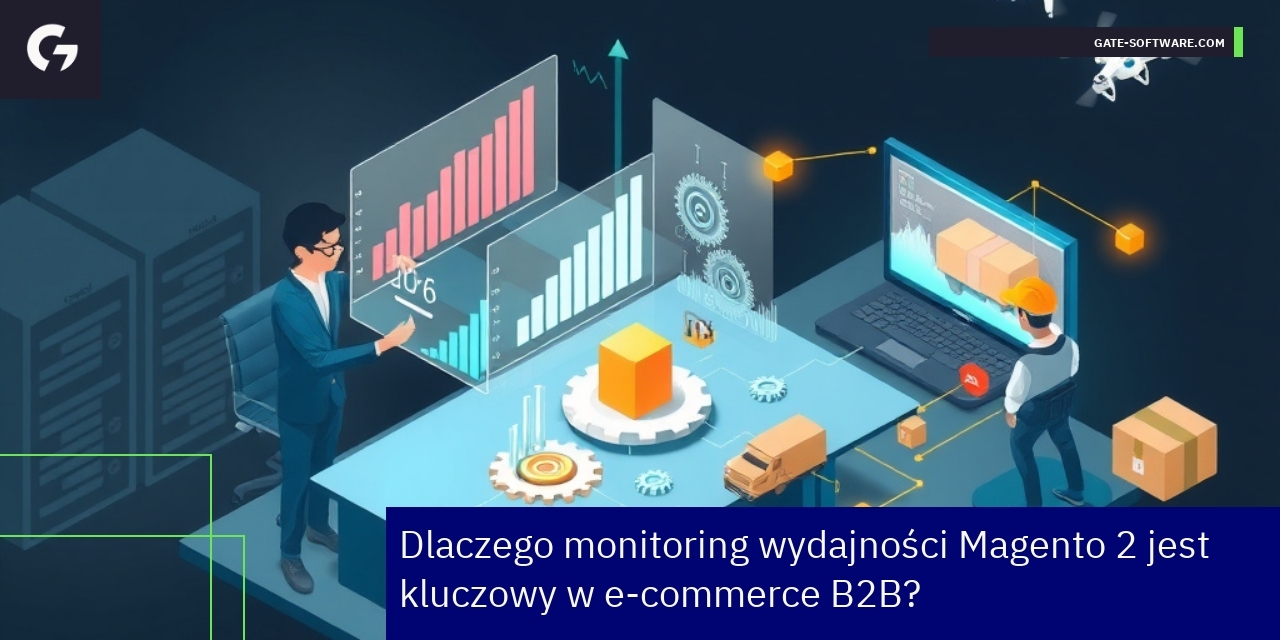 Panel monitoringu wydajności Magento 2 systemu e-commerce