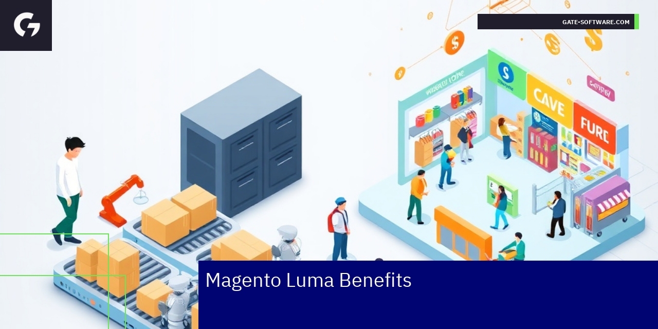 Comparison infographic of Magento Luma, Porto, Hyva themes