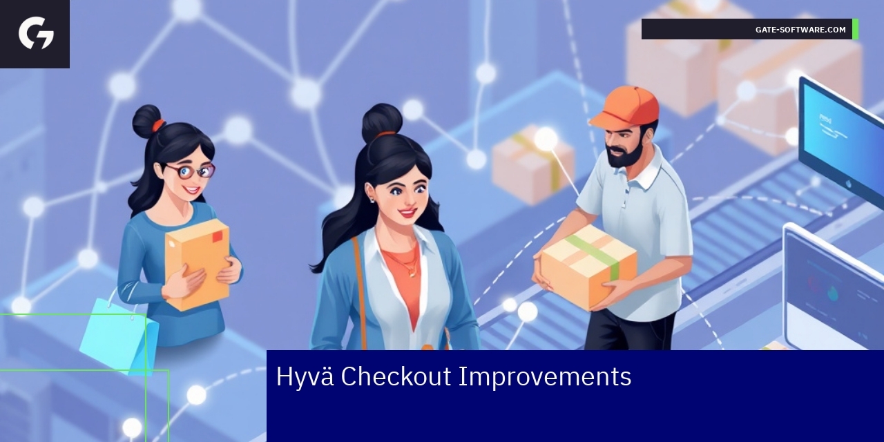 Diagram of Hyvä Checkout improvements and functions