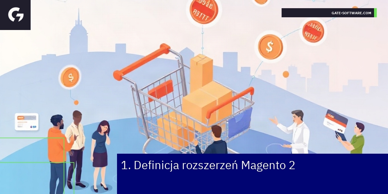 Schemat rozszerzeń Magento 2 w sklepie internetowym