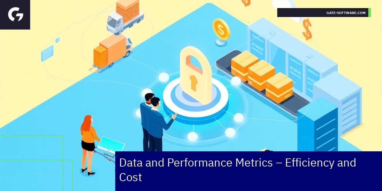 Charts showing B2B security and performance metrics