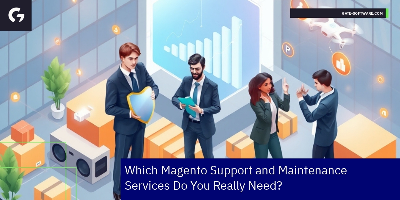 Magento platform performance and security icons