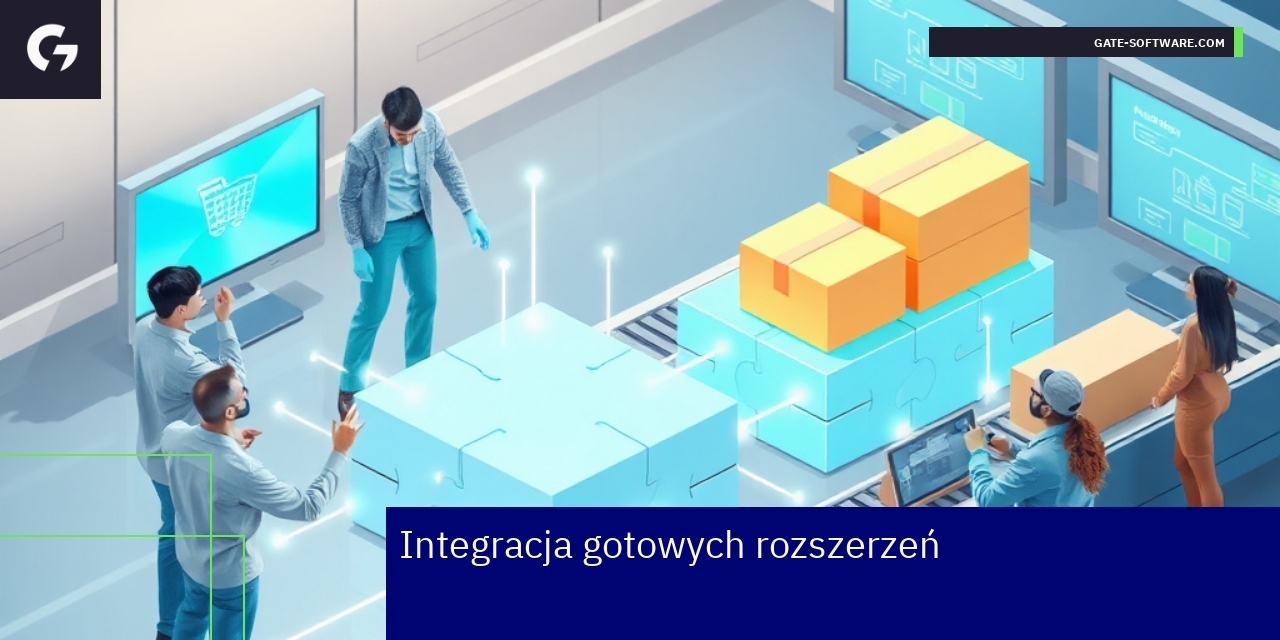 Schemat integracji rozszerzeń z Magento 2