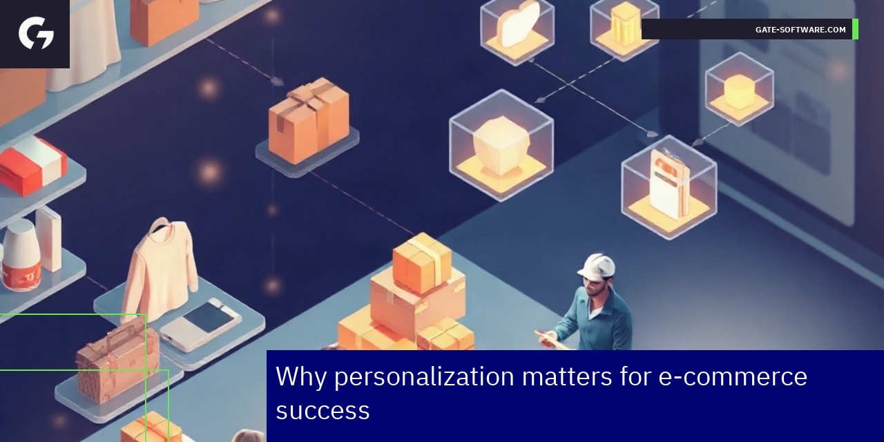 Graphic illustrating e-commerce personalization benefits