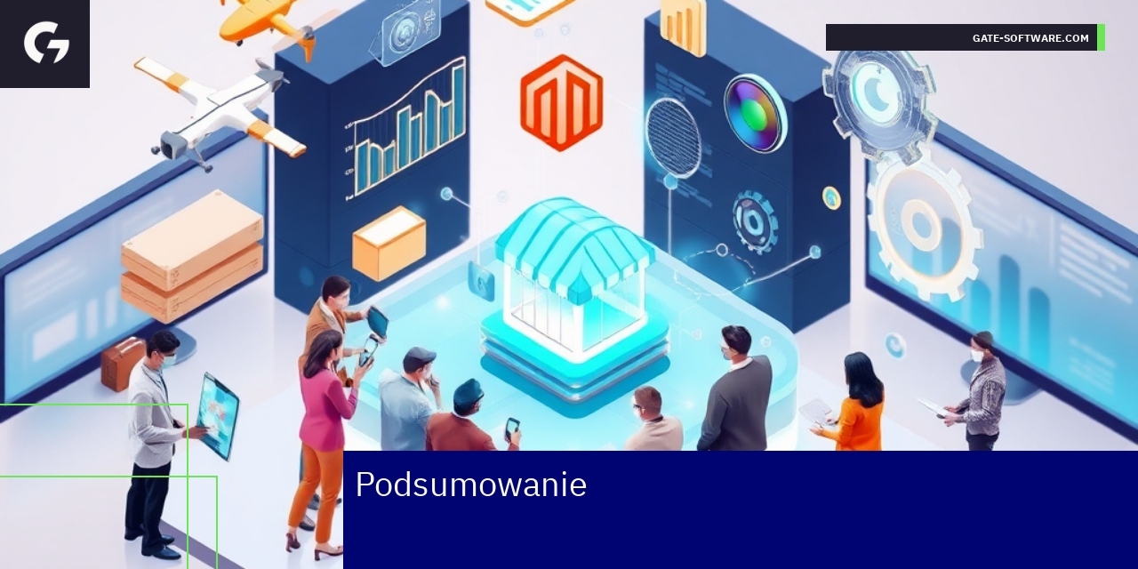 Zespół pracujący nad rozwojem sklepu internetowego