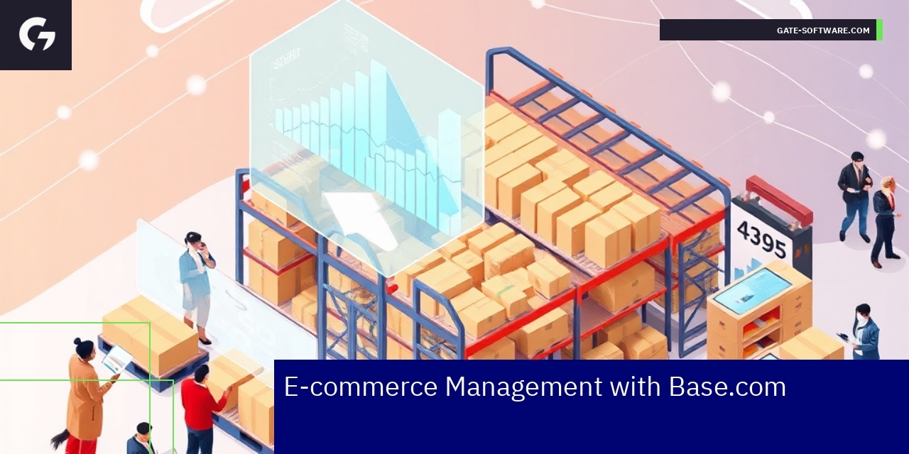 Dashboard showing e-commerce analytics and integration status