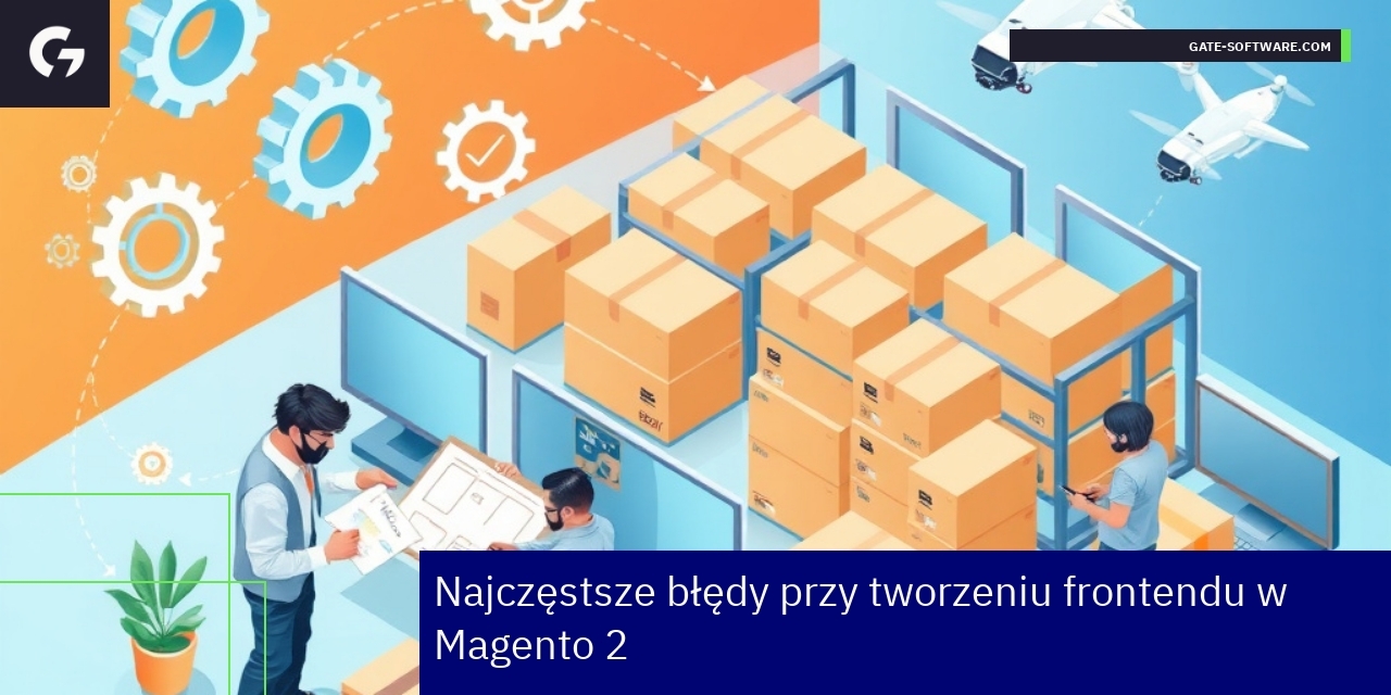 Schemat błędów frontend Magento 2 i UX design