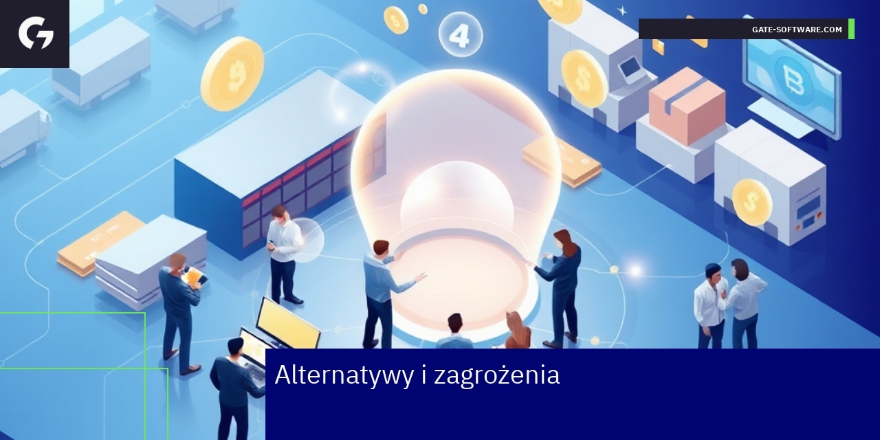 Alternatywy i zagrożenia dla platform e-commerce Schemat platform e-commerce i ich ryzyk