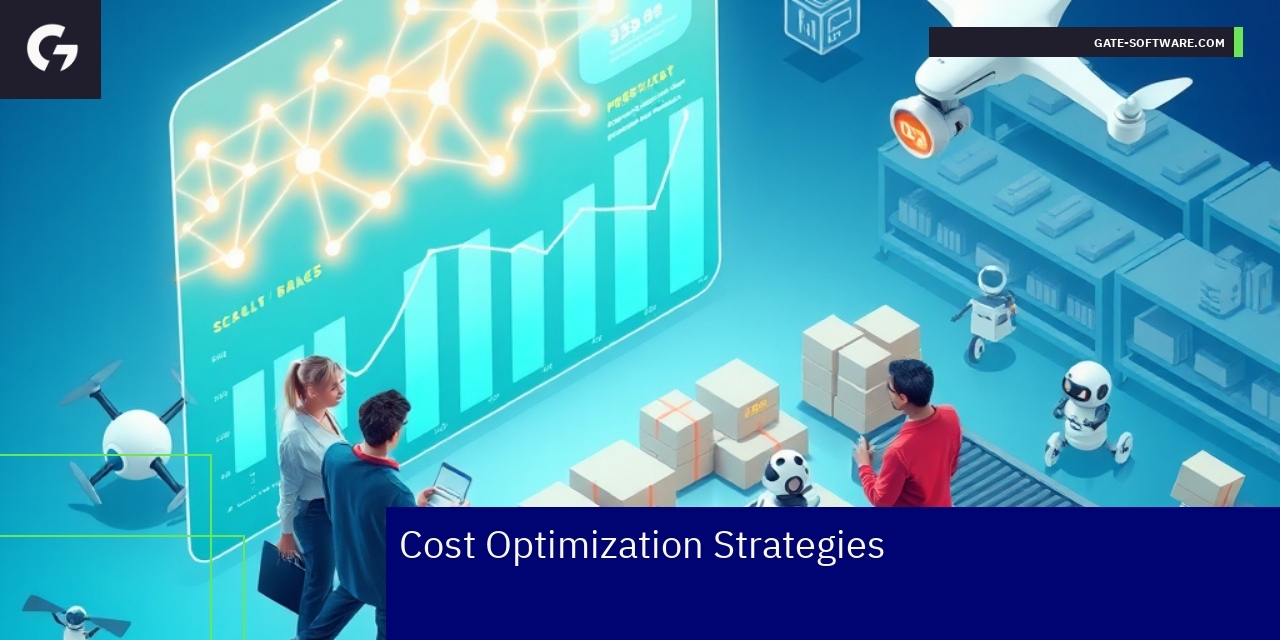 Diagram illustrating cost optimization methods and strategies