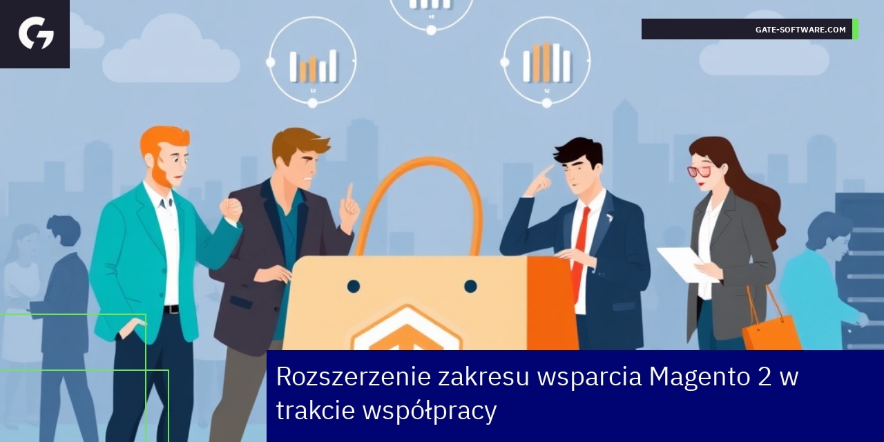 Zespół ekspertów pracujący nad optymalizacją Magento