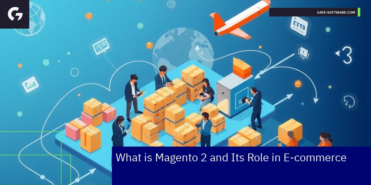 Magento 2 Platform in Modern E-commerce Magento 2 e-commerce platform dashboard and features