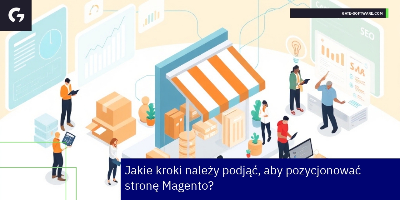 Schemat procesu optymalizacji SEO Magento