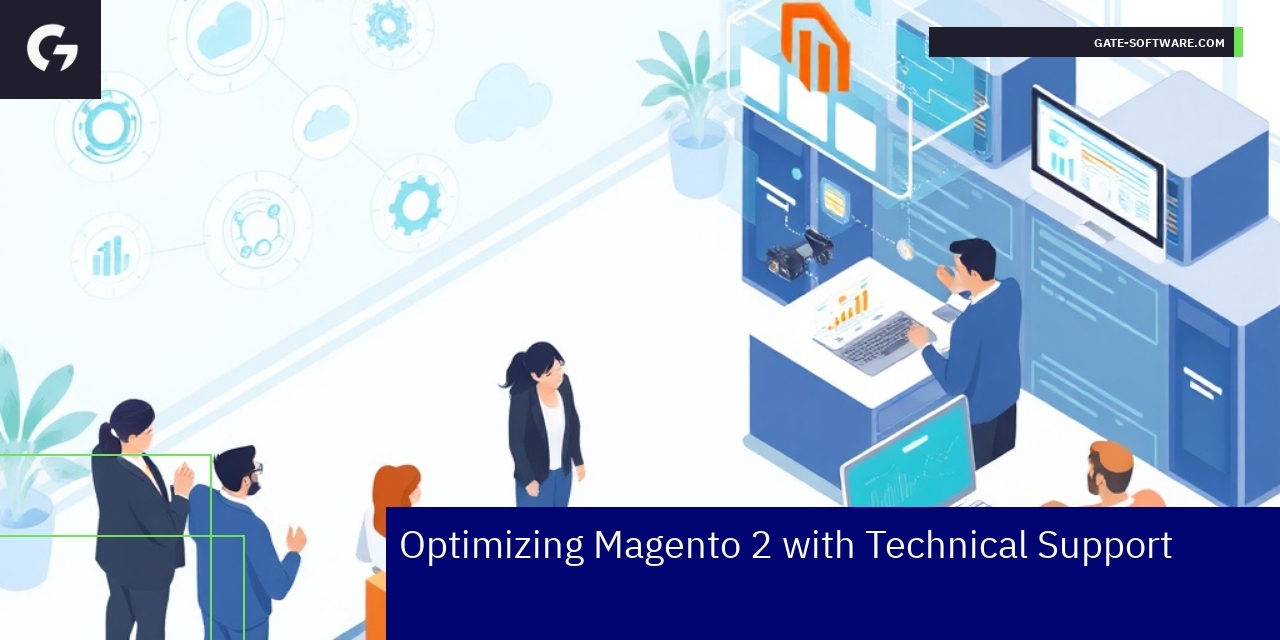 Illustration of Magento 2 updates and technical audit process