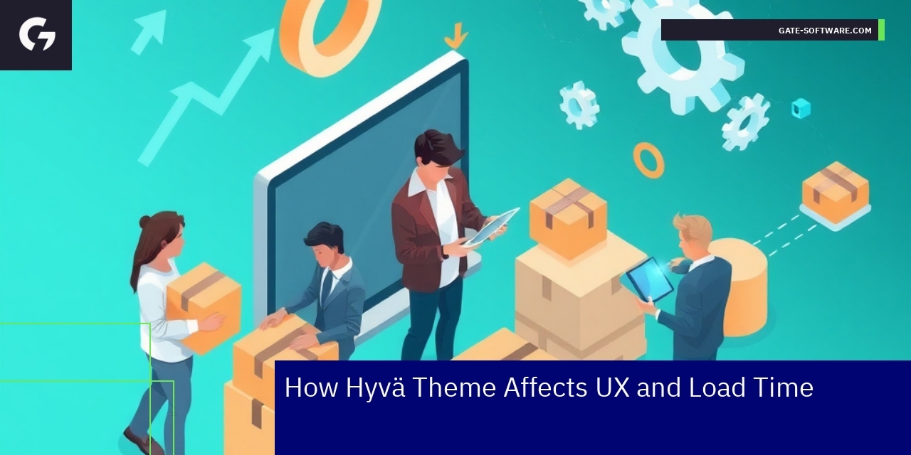 Graph showing Hyvä theme implementation and optimization steps