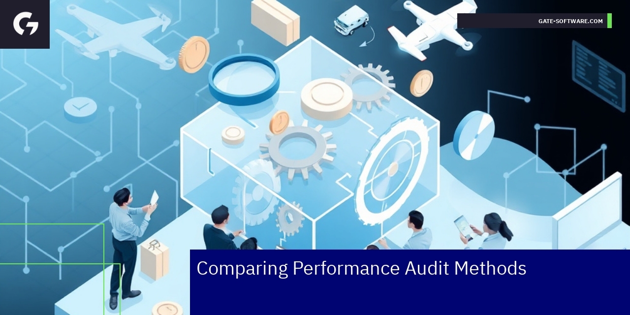 Comparing Performance Audit Methods and Benefits Graph showing different performance audit methods comparison